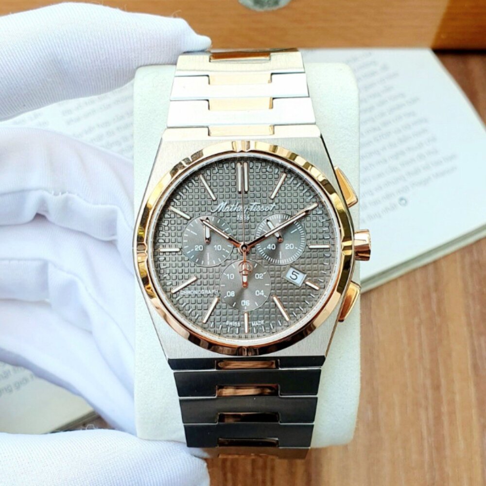 Mens Tissot 41mm Two Tone Watch With Box NEW